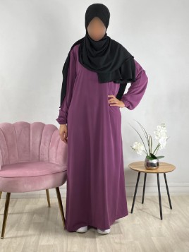 Abaya Manches élastiques -...