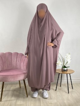 Jilbab 2 pièces sarouel -...