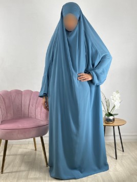 Jilbab 1 Pièce Bleu jean 82...