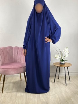Jilbab 1 Pièce bleu foncé...