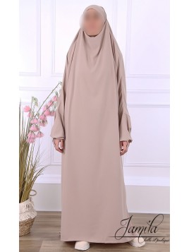 Jilbab 1 pièce - Beige 18 -...