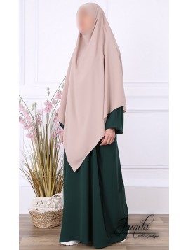 Khimar 1 voile Beige 18 -...