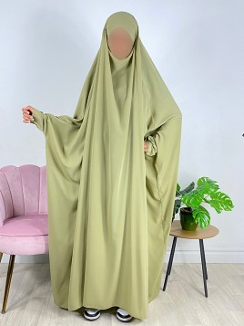 Jilbab 1 pièce saoudien A0S...