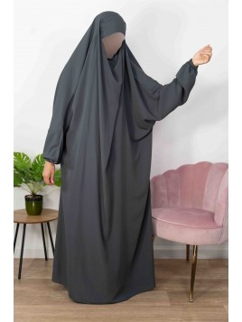 Jilbab 1 Pièce  Anthracite...