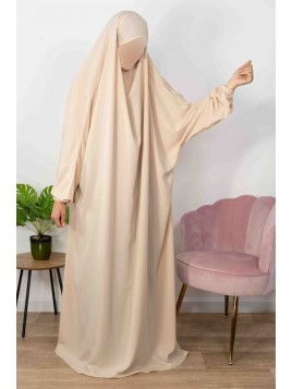 Jilbab 1 Pièce Beige clair...