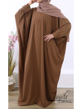 Abaya papillon Capuccino -...
