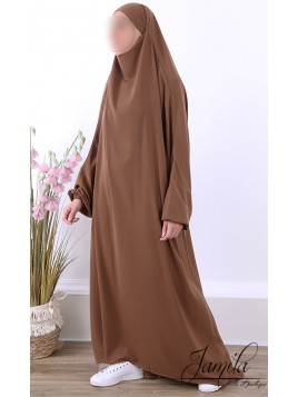 Jilbab 1 Pièce  Capuccino -...