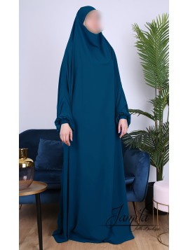 Jilbab 1 Pièce Bleu canard...