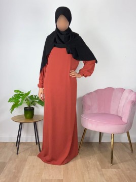 Abaya Manches élastiques -...