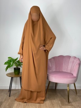 Jilbab 2 pièces Camel 152...
