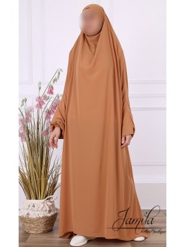 Jilbab 1 Pièce Caramel -...