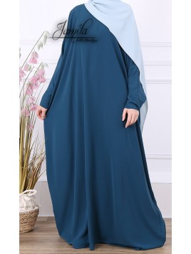 Abaya papillon Bleu canard...
