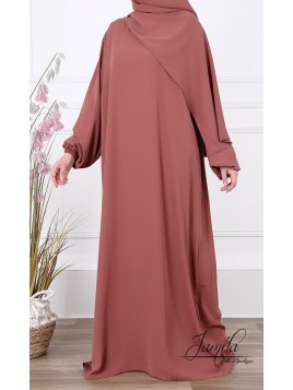 Abaya Simple Terra - tissu...