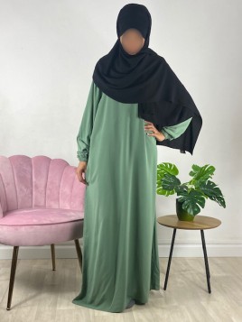 Abaya simple He 60/61 Vert...